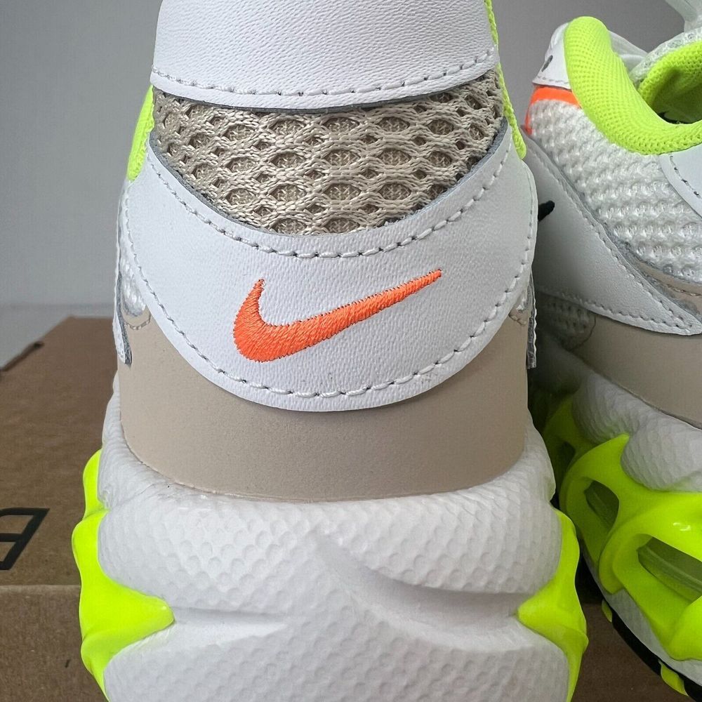 Nike Womens Zoom Air Fire Summit CW3876-104 White Volt Swoosh Running Shoes Sz 8 - Picture 7 of 9